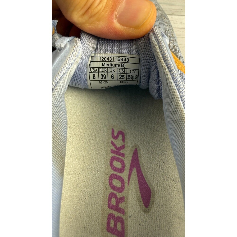 Brooks Ghost 17 1204311B443 Blue 8B Womens Lace Up Sneakers Running Shoes #777 - Picture 4 of 7
